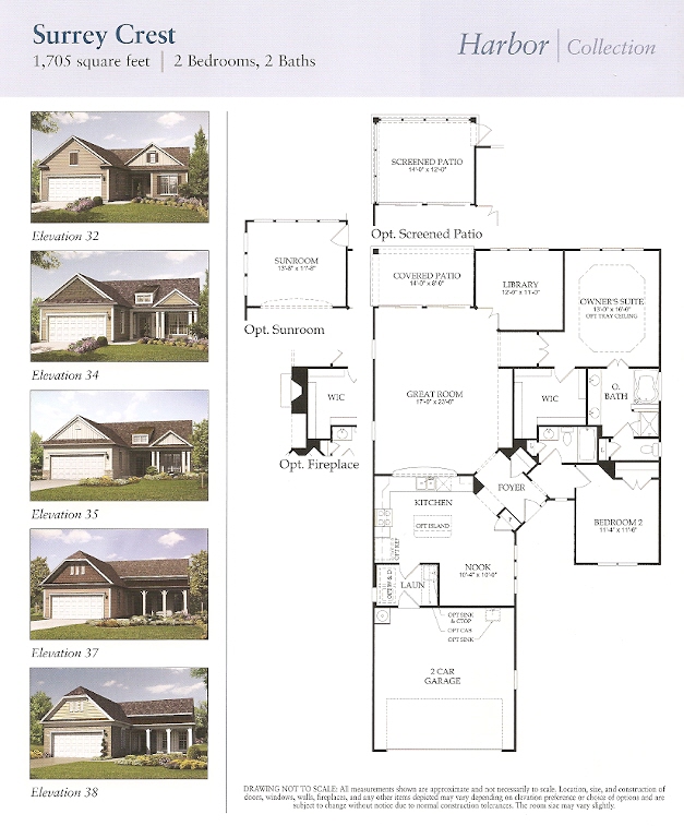 Surrey Crest Floor Plan